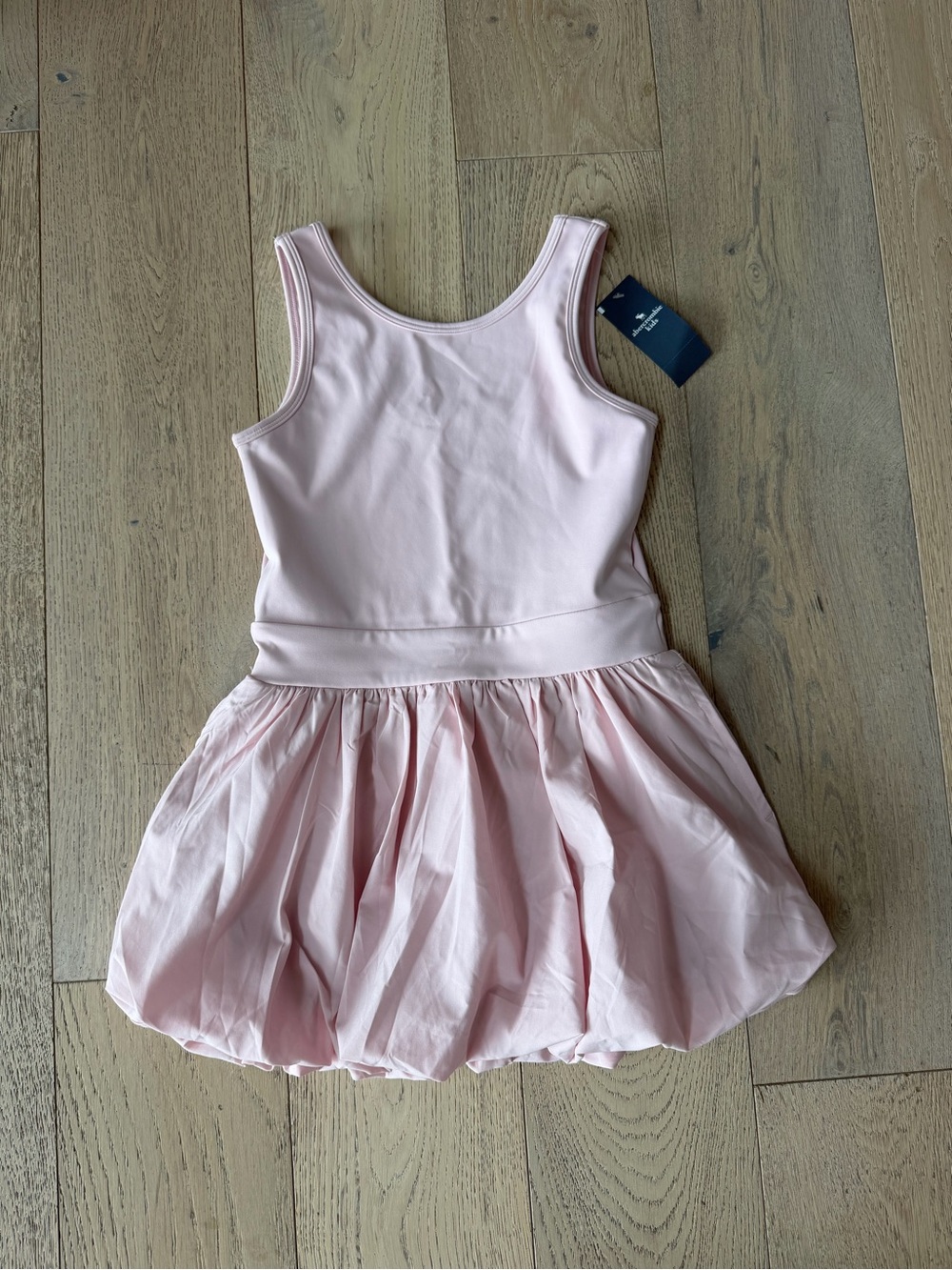 NWT Abercrombie Kids YPB Pink Active Dress Bubble Skirt Size 7/8